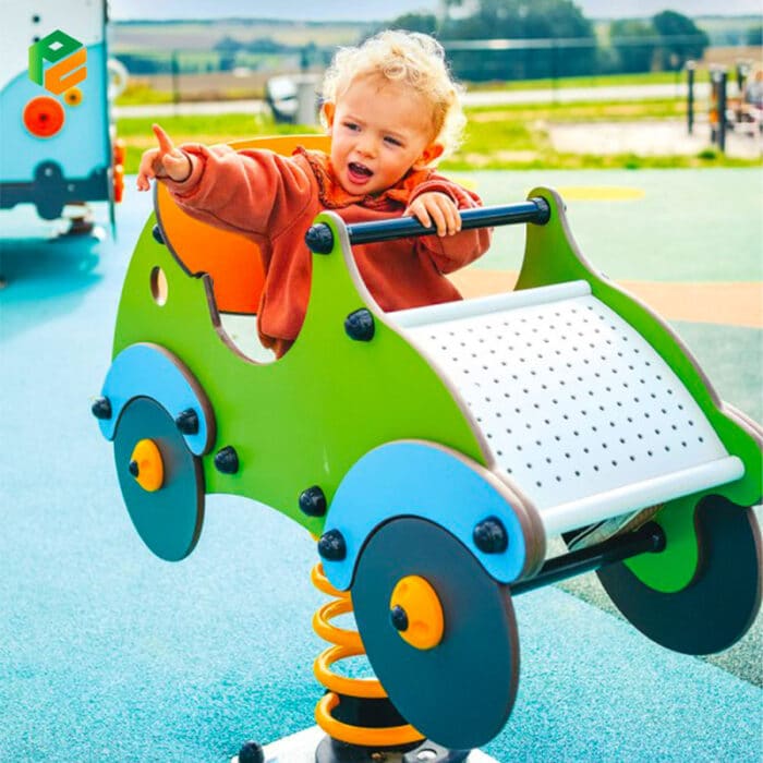 Baby Rider Outside Outdoor Spring Rider with Vehicle Figure for Kids – Play Vendor