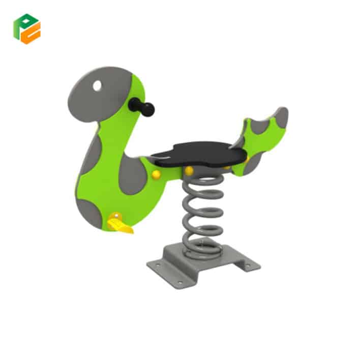 Playground Spring Rocker Fox Snake Sit-on Playground Spring Rocker for Kids – Play Vendor