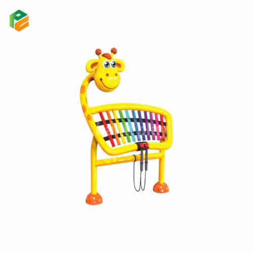 Kids Outdoor Musical Instruments with Giraffe Figure