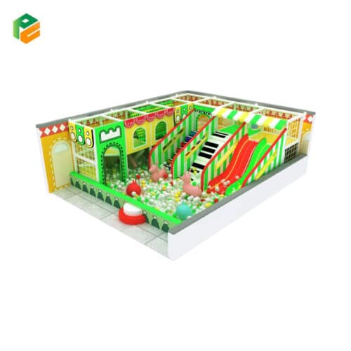 Multi-Level Play System with Triple Slide and Piano Steps-1